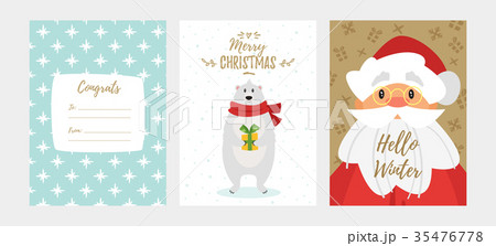 Christmas New Year greeting card Christmas New Year greeting card 35476778