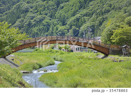 木曽の大橋　奈良井宿 35478863