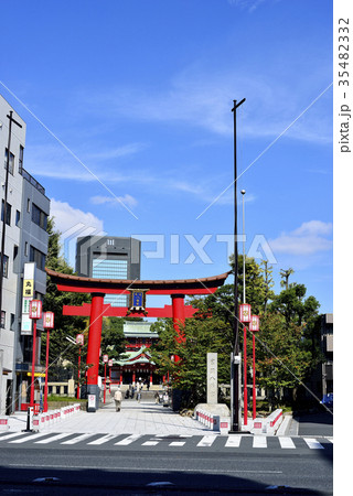 東京　門前仲町　富岡八幡宮 35482332