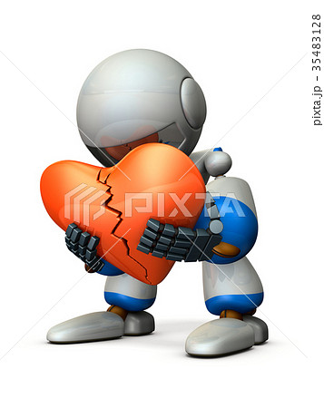 傷心した哀れなロボット 35483128