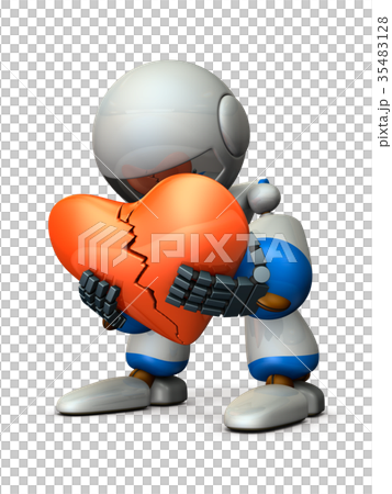 傷心した哀れなロボット 35483128