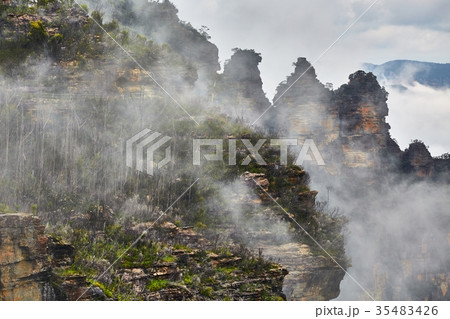 Misty Mountain LAndscape 35483426