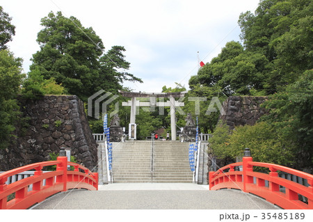 武田神社にて(一之鳥居) 武田神社にて(一之鳥居) 35485189