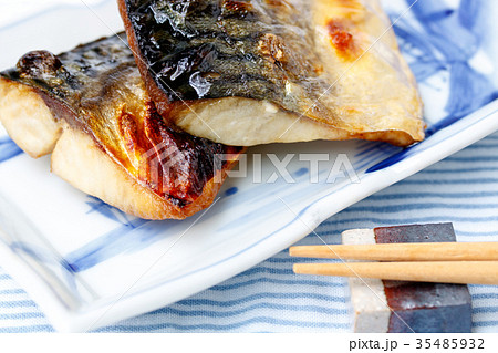 焼き塩サバ 焼き塩サバ 35485932