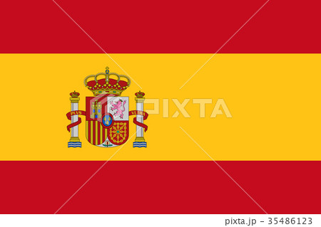 Official vector flag of Spain 35486123