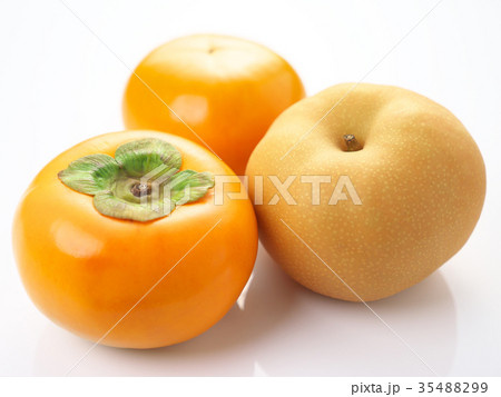 梨、柿（早生富有柿、南水梨） 35488299