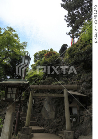 寺社風景(東京、品川神社、春) 寺社風景(東京、品川神社、春) 35491245