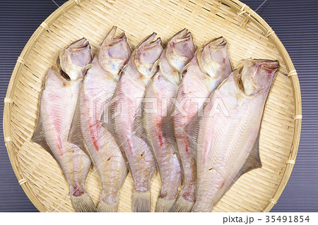 赤カレイ　干物　食材 35491854