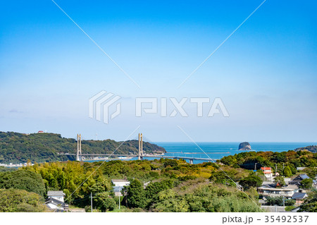 名護屋城跡からの眺め 35492537