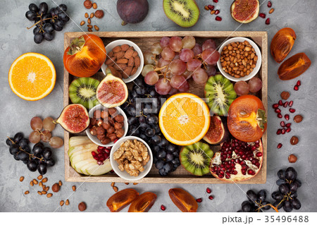 fruits and nuts 35496488