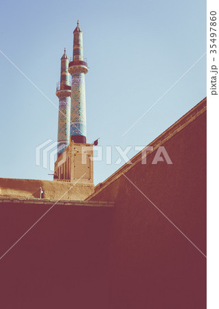 View over the Old City of Yazd, Iran View over the Old City of Yazd, Iran 35497860