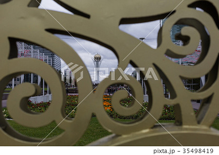 Modern buildings - center of capital of Kazakhstan 35498419