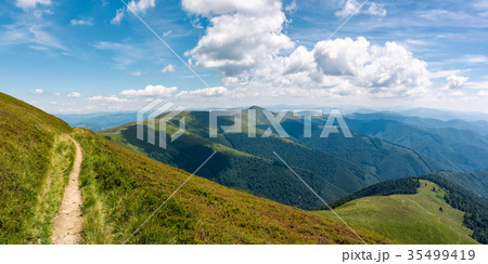 beautiful mountainous landscape on fine summer day 35499419
