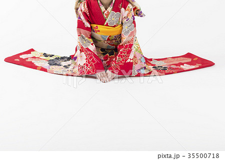 振袖 着物 女性 振袖 着物 女性 35500718