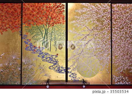 襖絵 35503534