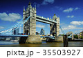 Sunny day in London, view to the Tower Bridge 35503927