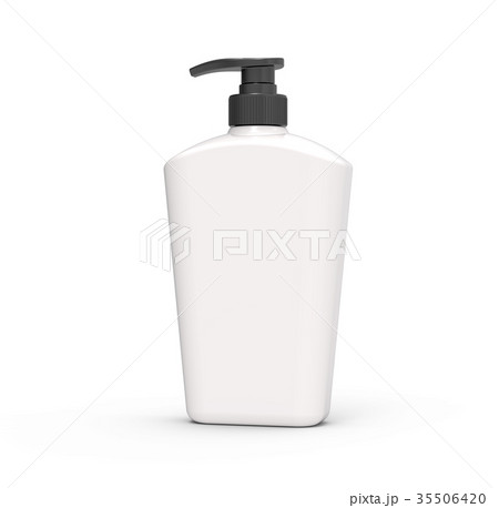 Pump dispenser bottle mockup 35506420