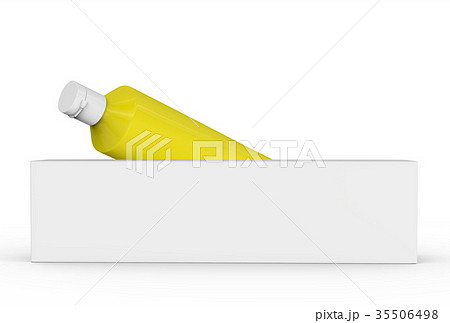 Blank toothpaste mockup 35506498