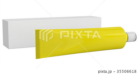 Blank toothpaste mockup 35506618