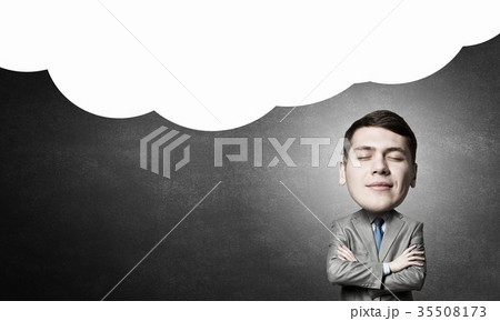 He is big head 35508173