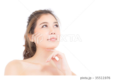 beautiful asian woman makeup of cosmetic beautiful asian woman makeup of cosmetic 35511976