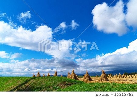 秋の風景 農村 秋の風景 農村 35515765