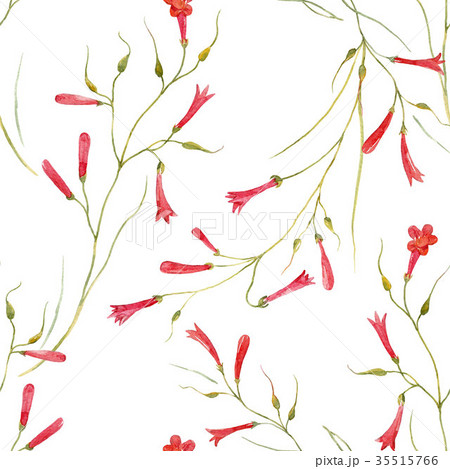 Watercolor floral pattern 35515766