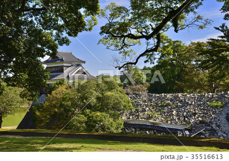 日本100名城　熊本城、戌亥櫓（2016年10月） 35516613