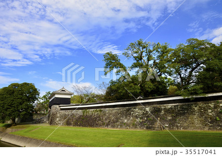 日本100名城　熊本城、長塀（2016年10月） 35517041