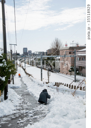 京成千葉線 関東 大雪の記録 35518929