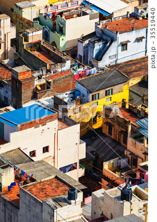 Typical Indian town Typical Indian town 35519440