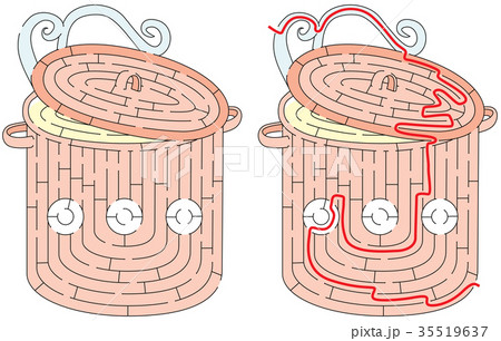 Easy pot maze 35519637