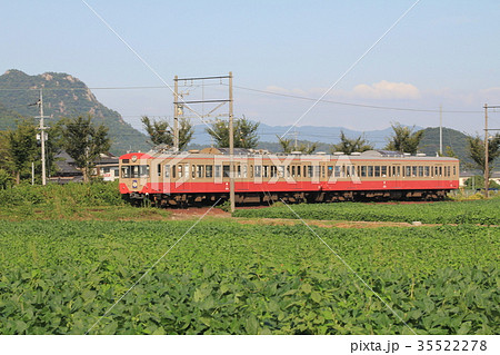 近江鉄道と畑 35522278