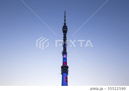 Television (Ostankino) tower, Moscow, Russia 35522590
