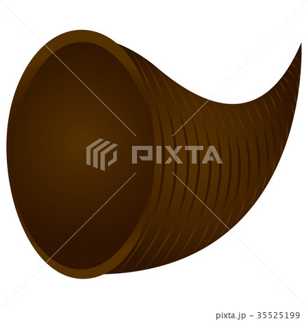 Empty cornucopia illustration 35525199