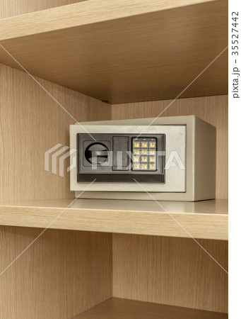 Safe box for storing valuables in a wooden 35527442