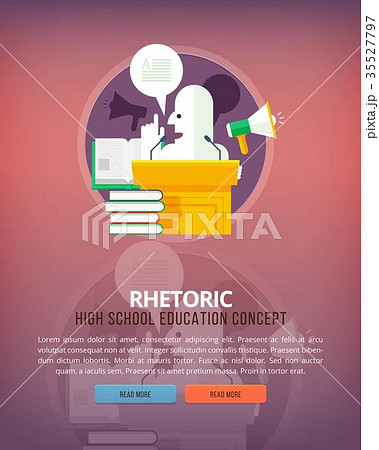 Set of flat design illustration concepts for 35527797