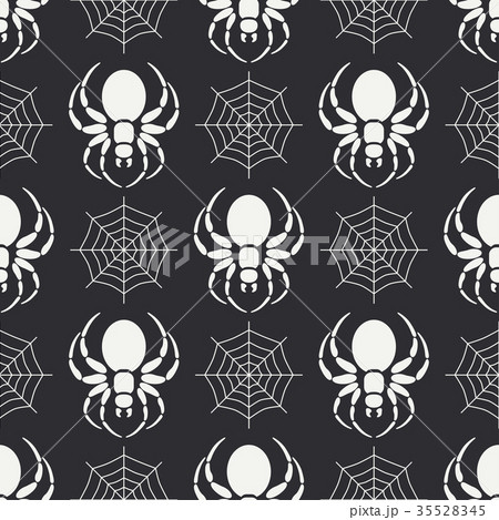 Flat monochrome vector seamless wildlife fauna Flat monochrome vector seamless wildlife fauna 35528345
