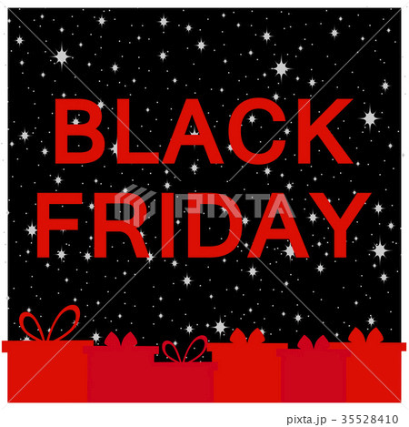 Black Friday frame with gift boxes. Vector Black Friday frame with gift boxes. Vector 35528410