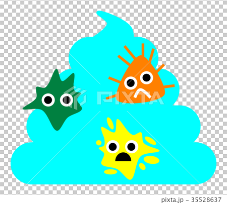 排便のイラスト 排便のイラスト 35528637