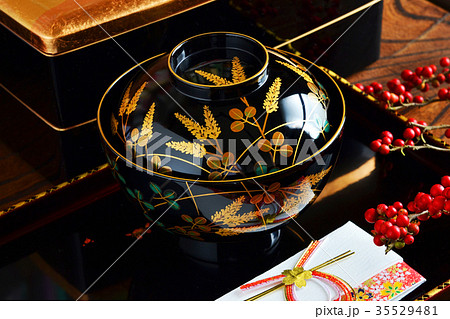 輪島塗り招福椀 輪島塗り招福椀 35529481