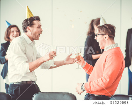 New Year office party 35529693