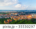 Prague old city panorama 35530297