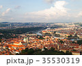 Prague old city panorama 35530319