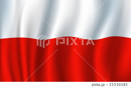 Poland vector 3D flag background national symbol 35530385