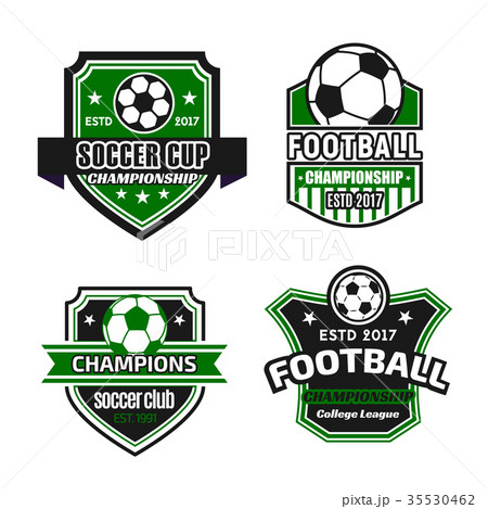 Vector icons for soccer championship football cup Vector icons for soccer championship football cup 35530462