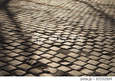 Stone Pavement Pattern 35532094
