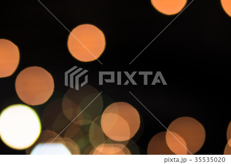 Abstract bokeh light background of the night. Abstract bokeh light background of the night. 35535020