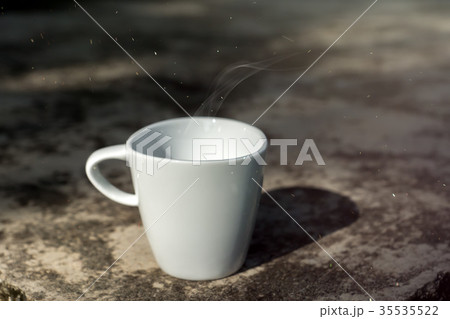 White coffee cup 35535522