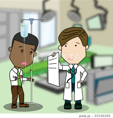 doctor show the bills that show the costs 35536269